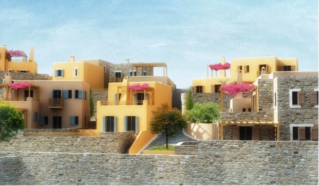 Villas in Syros island