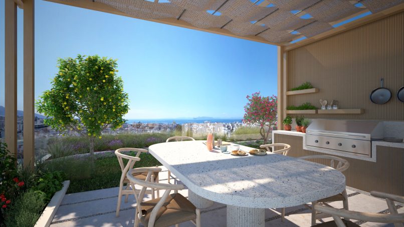 Apartment balcony